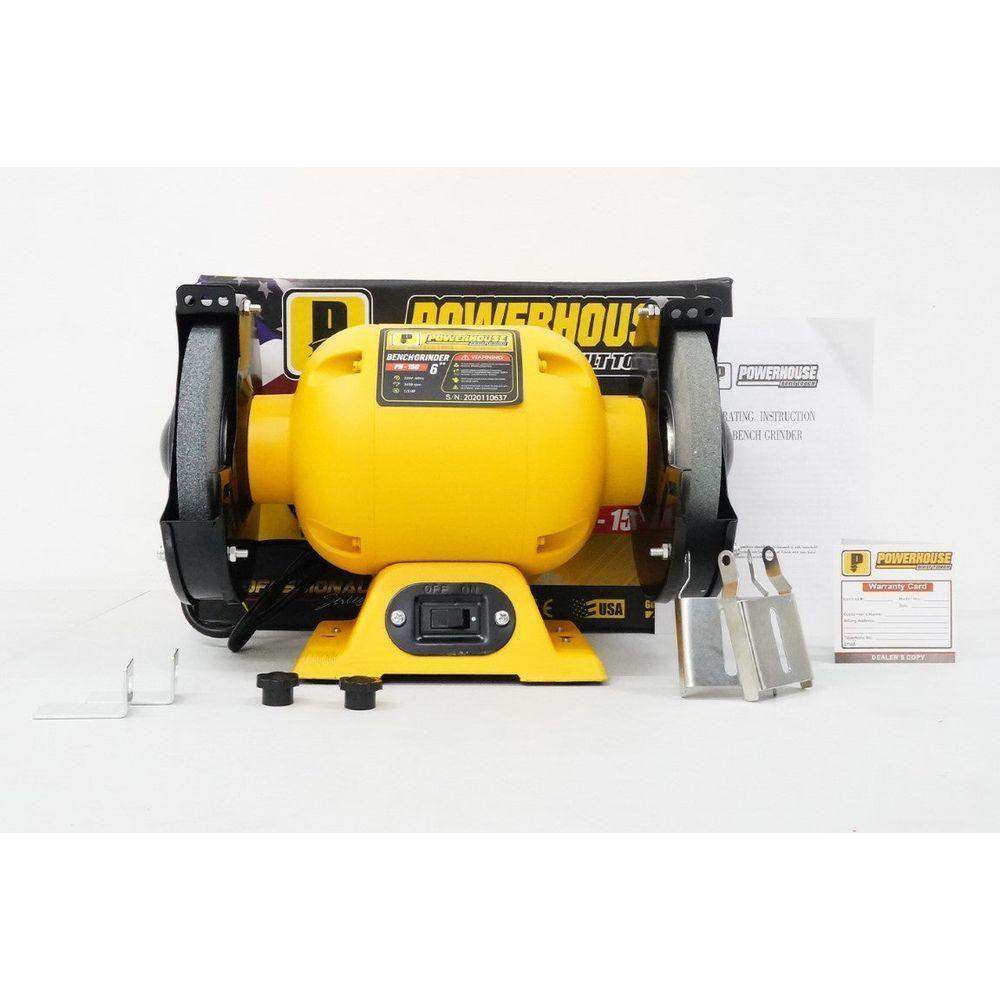 Powerhouse PH-150 Bench Grinder 6 Powerhouse PH-150 Bench Grinder 6